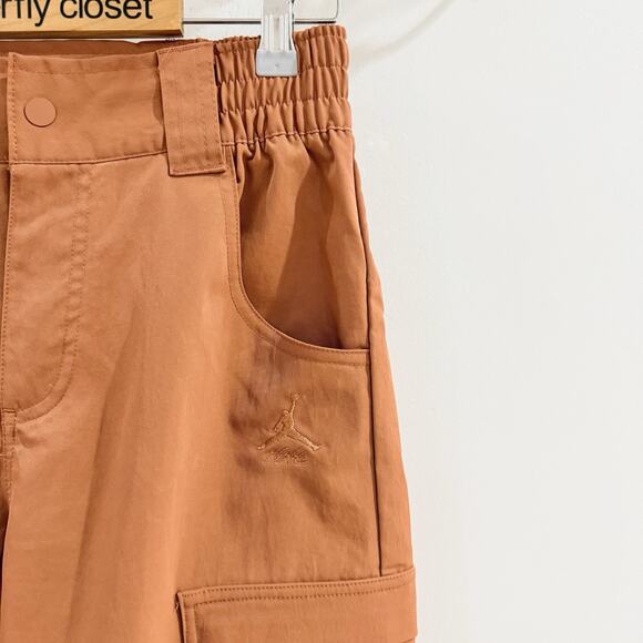 Jordan’s Women’s Cargo Ankle Zip Baggy Pant Rust Retro Size XS ZZ-628 - Picture 3 of 4